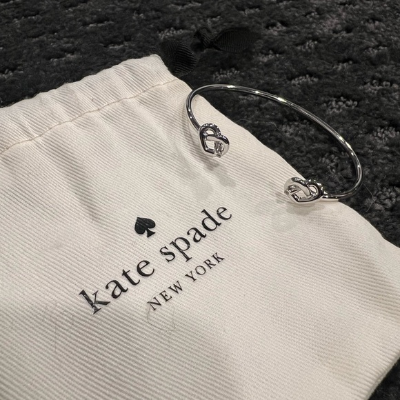 Kate Spade Silver Bangle Bracelet - Picture 2 of 7
